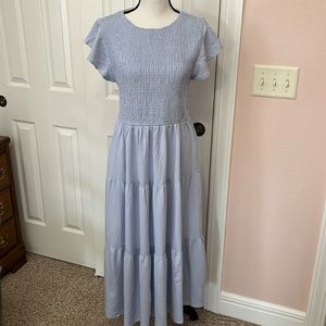 Zesica bohemian style maxi dress